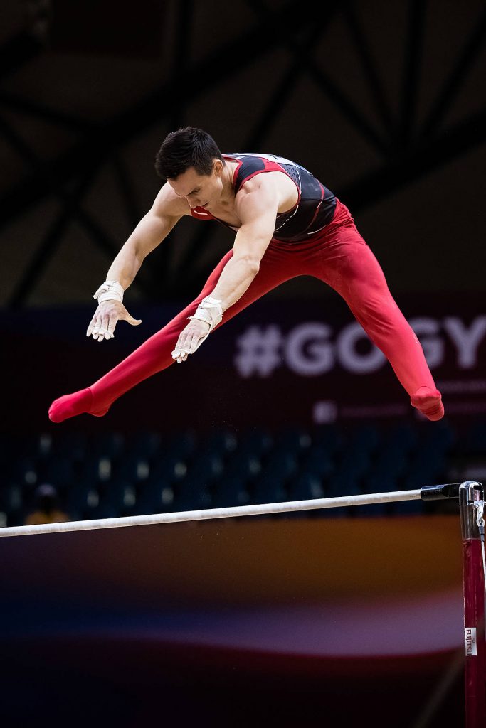 Zach Clay high bar